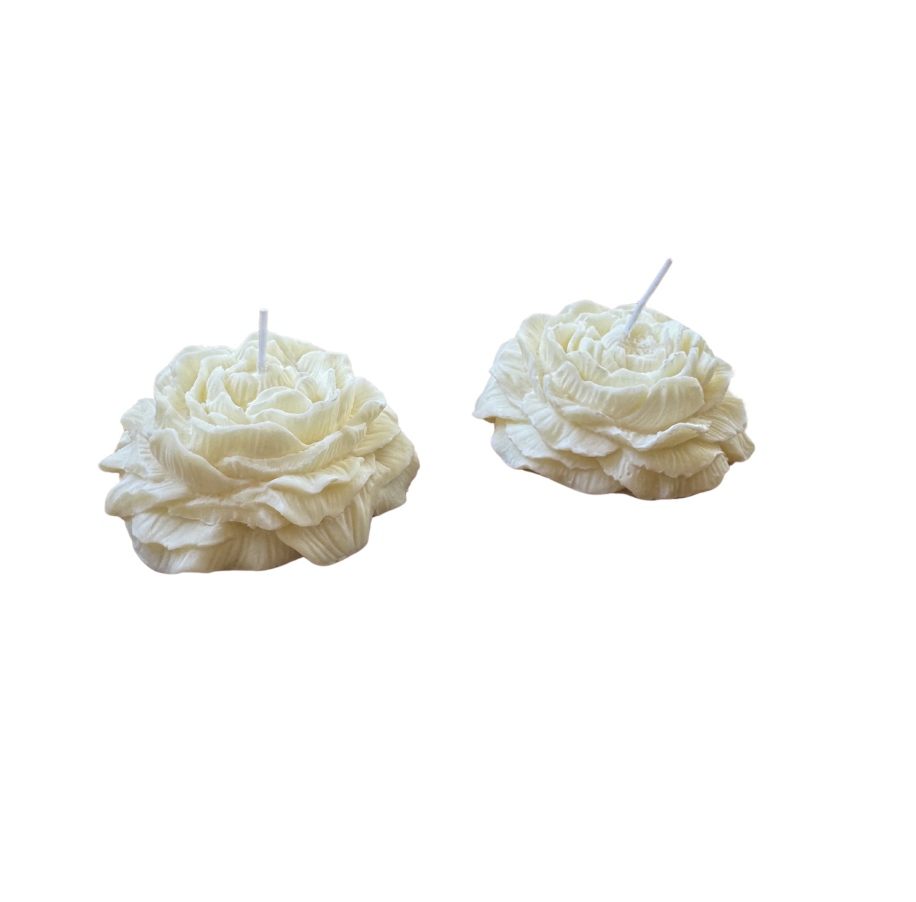 A Pair of Roses Candles
