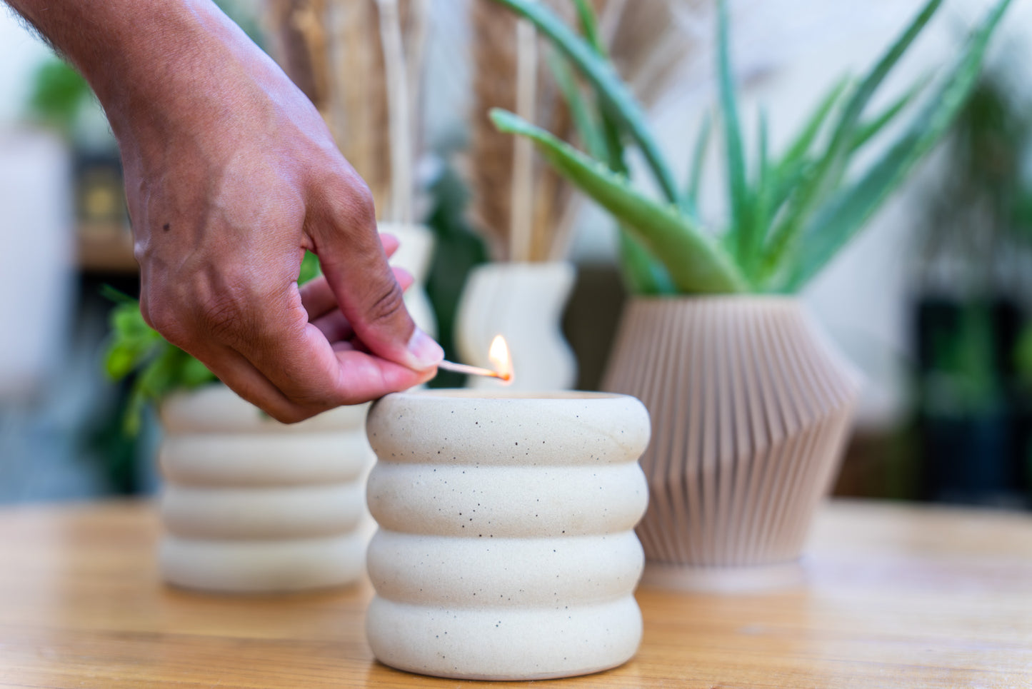 Grounded Candle - Bamboo Coconut