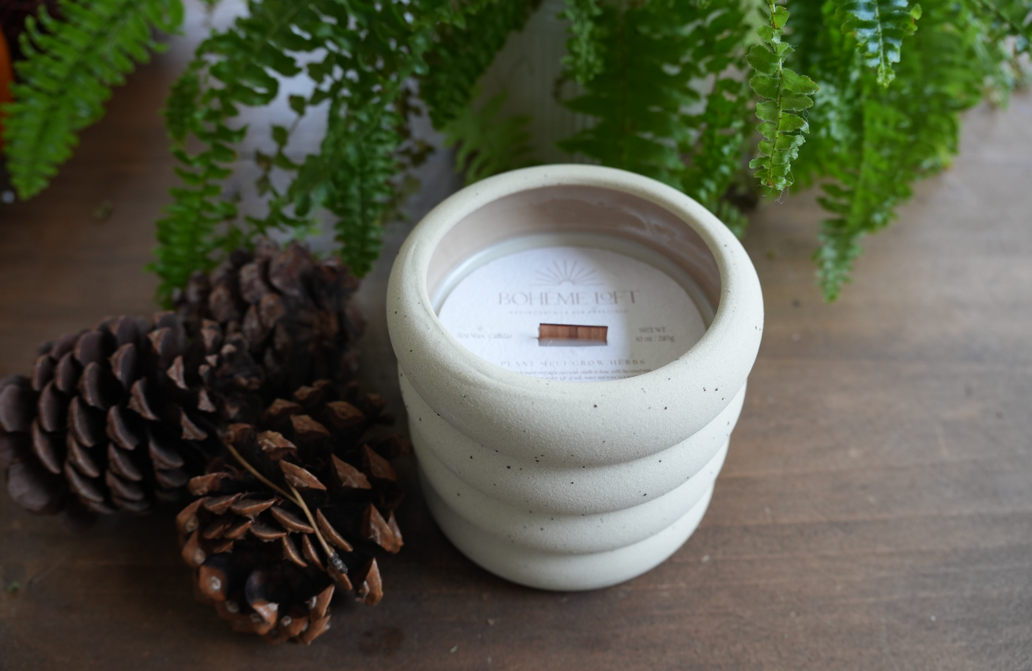 Grounded Candle - Sugar Pine and Patchouli