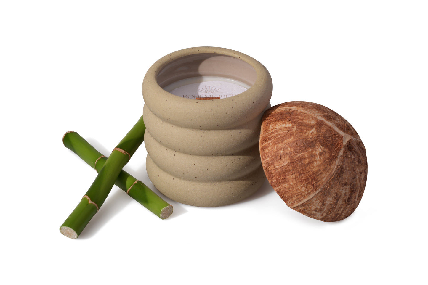 Grounded Candle - Bamboo Coconut